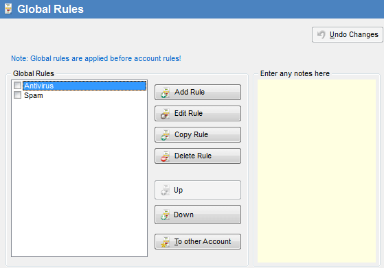 Screenshot GlobalRuleSystem