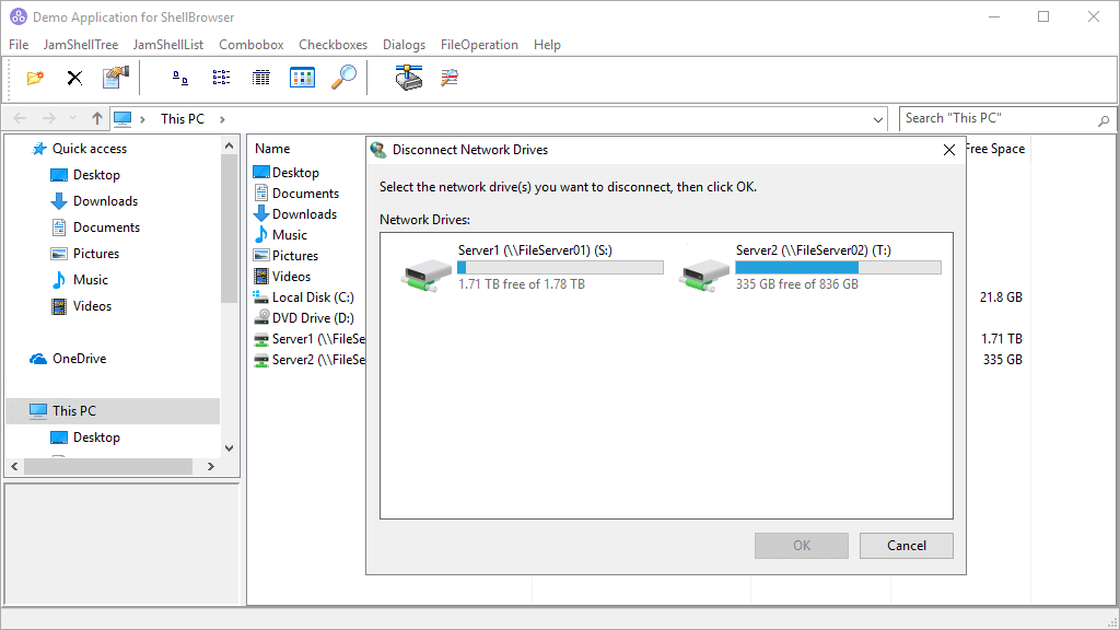 Screenshot jamnetdisconnectiondialog