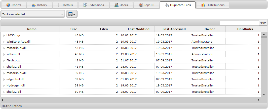 Screenshot SOS-WA-DuplicateFiles