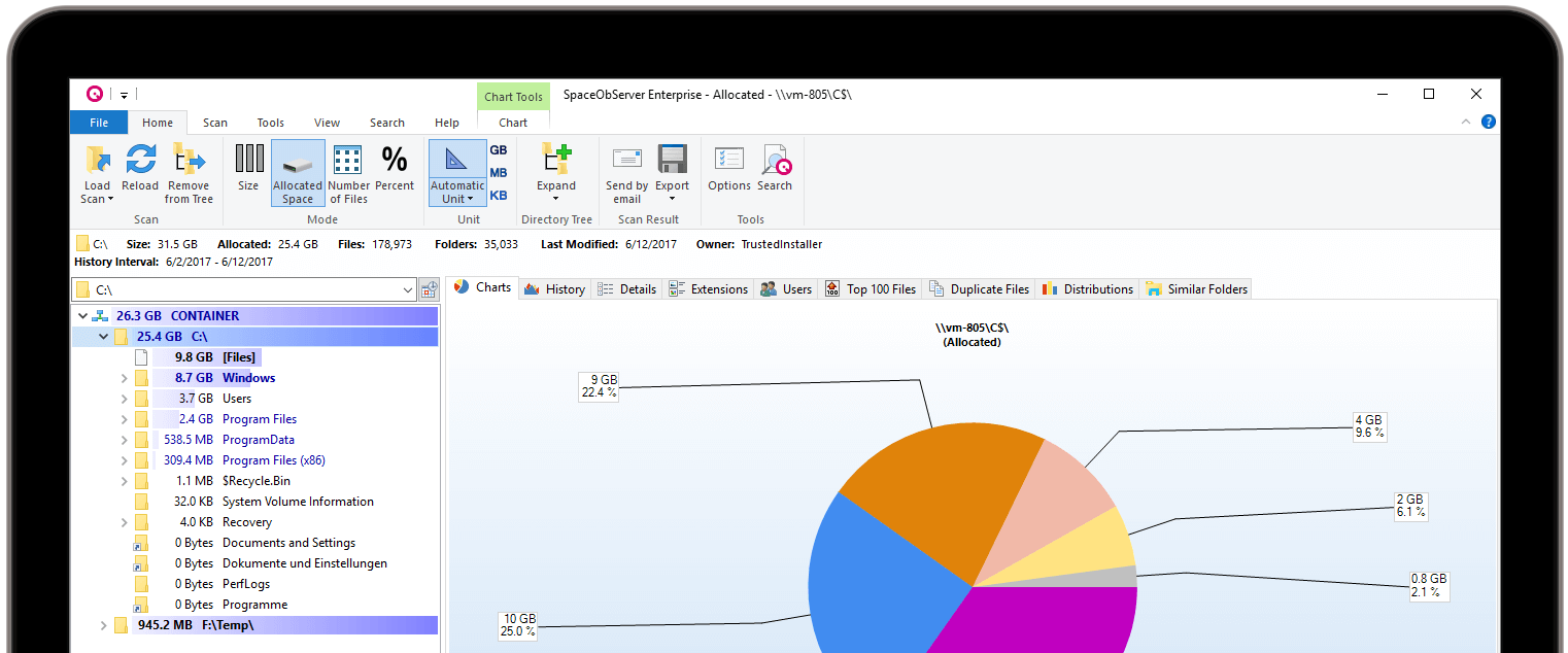 Screenshot SpaceObServer