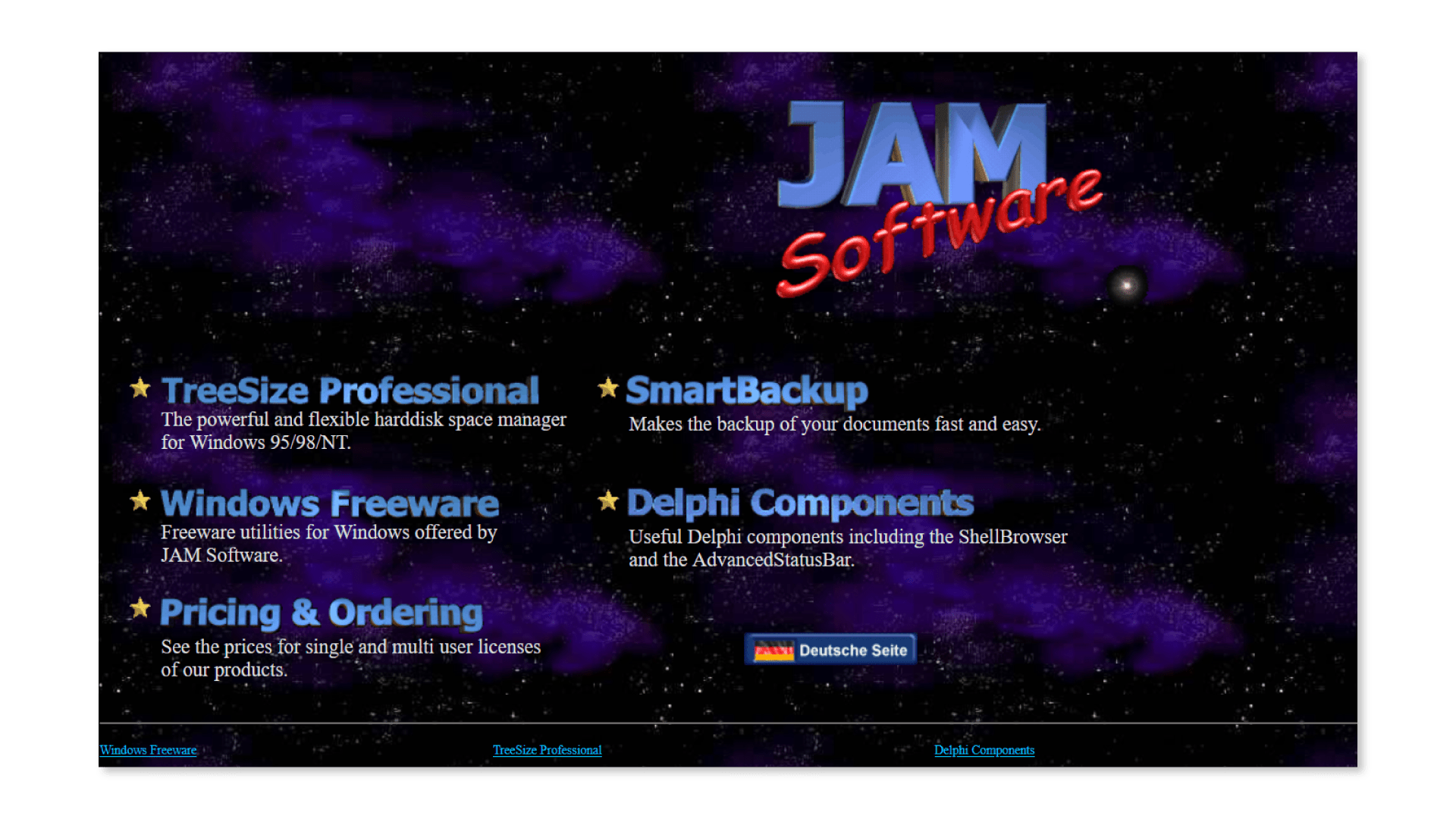 JAM Software Website