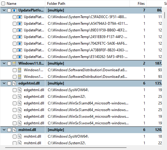 Find duplicate files with the TreeSize File Search.