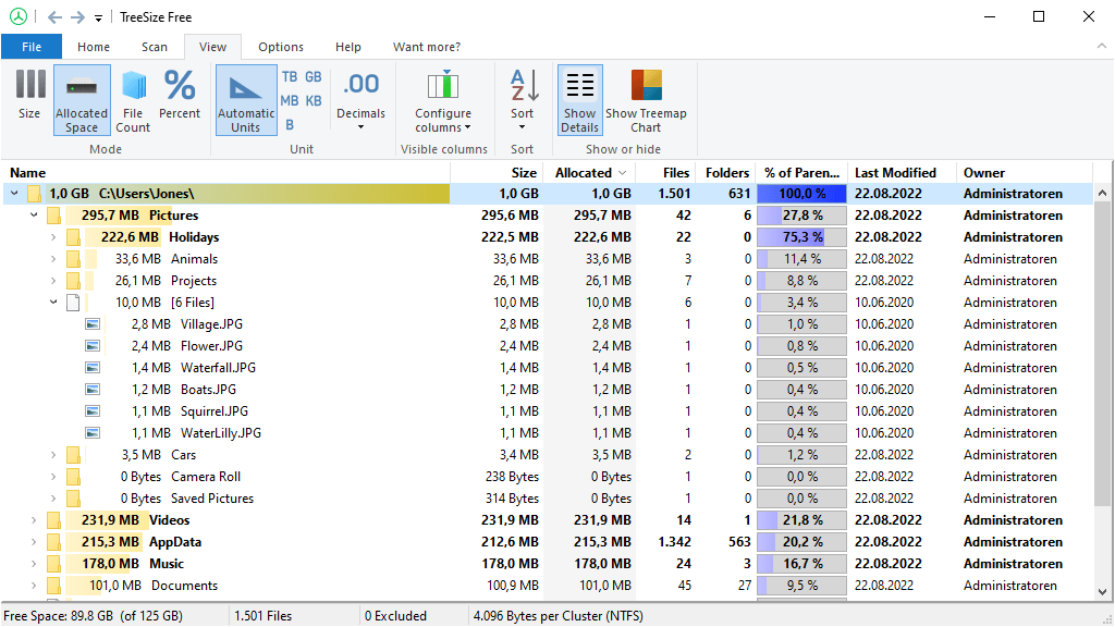 treesize free for windows 7